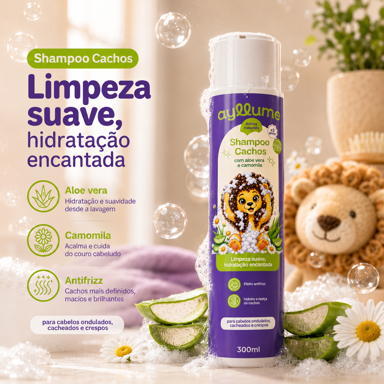 Shampoo Cachos Ayllume
