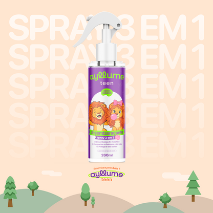 Spray 3 em 1 Desembaraçante