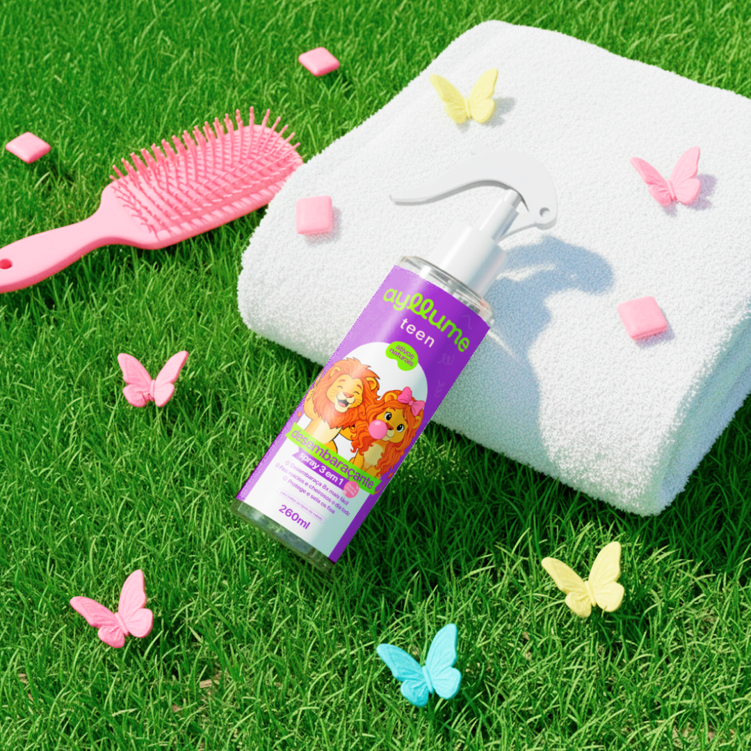 Spray 3 em 1 Desembaraçante