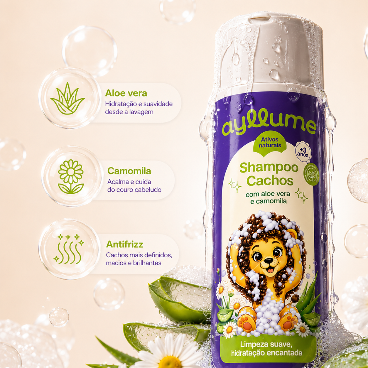 Shampoo Cachos Ayllume